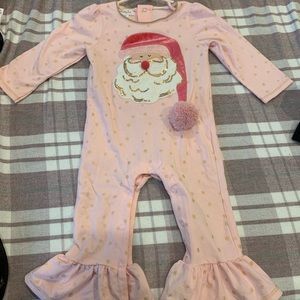 MUDPIE Santa Romper
